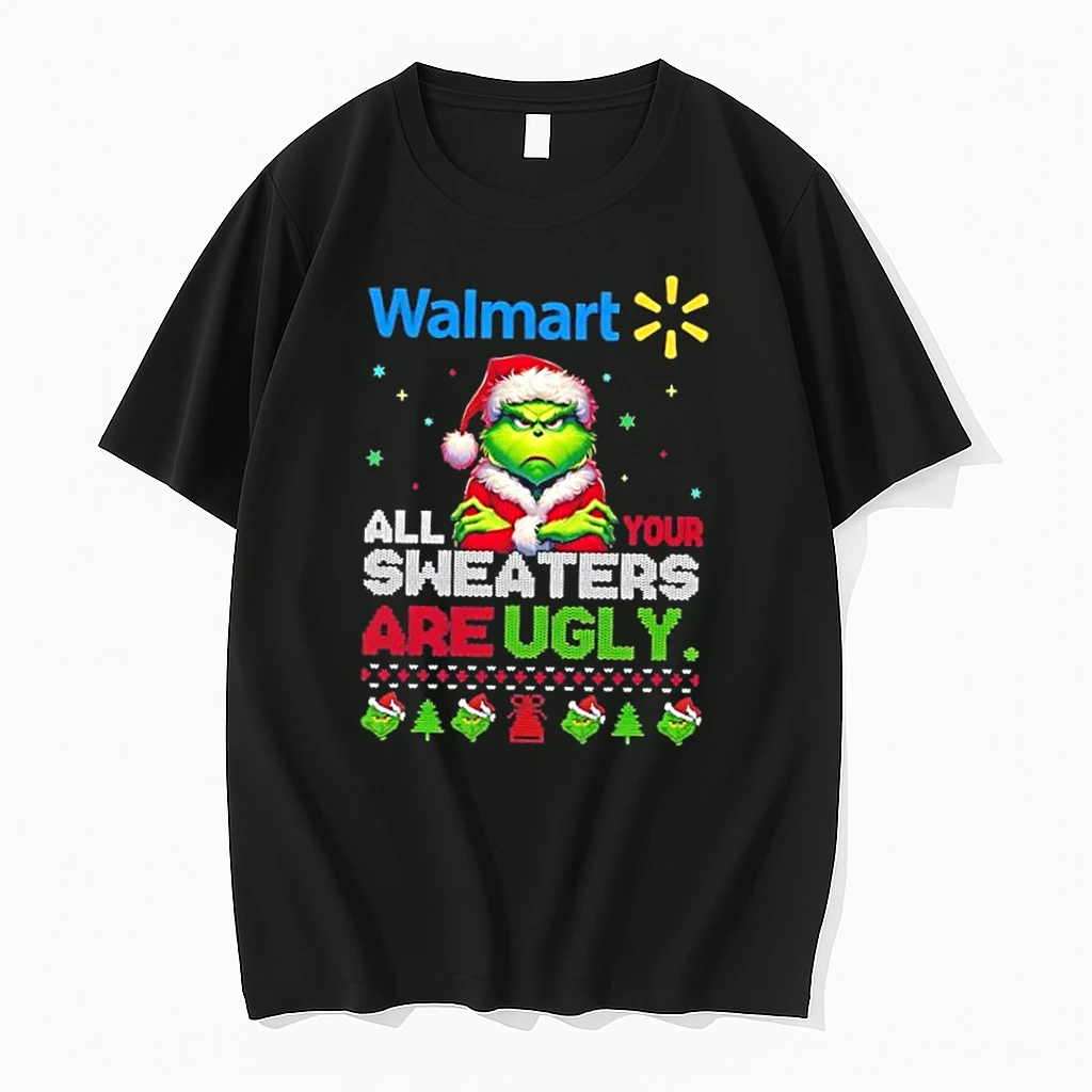 Grinch X Walmart All Your Are Ugly Christmas Shirts
