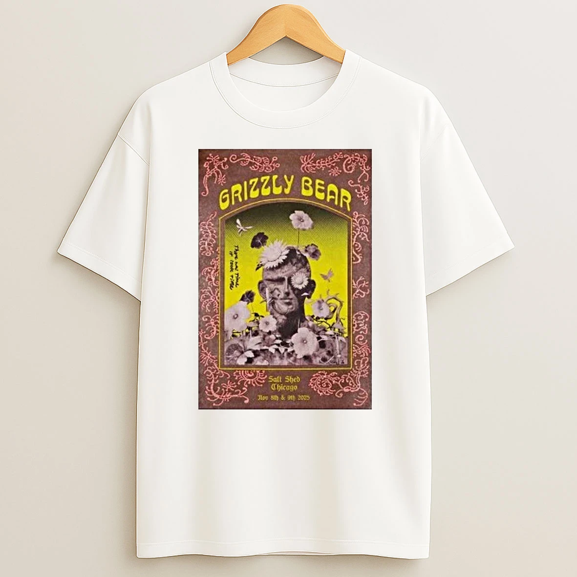 Grizzly Bear Chicago Il November 8 9 2025 Shirts