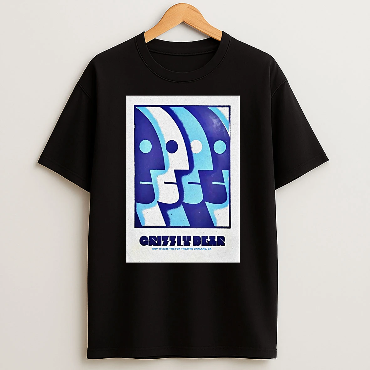 Grizzly Bear Fox Theater Oakland Ca November 19 2025 Shirts