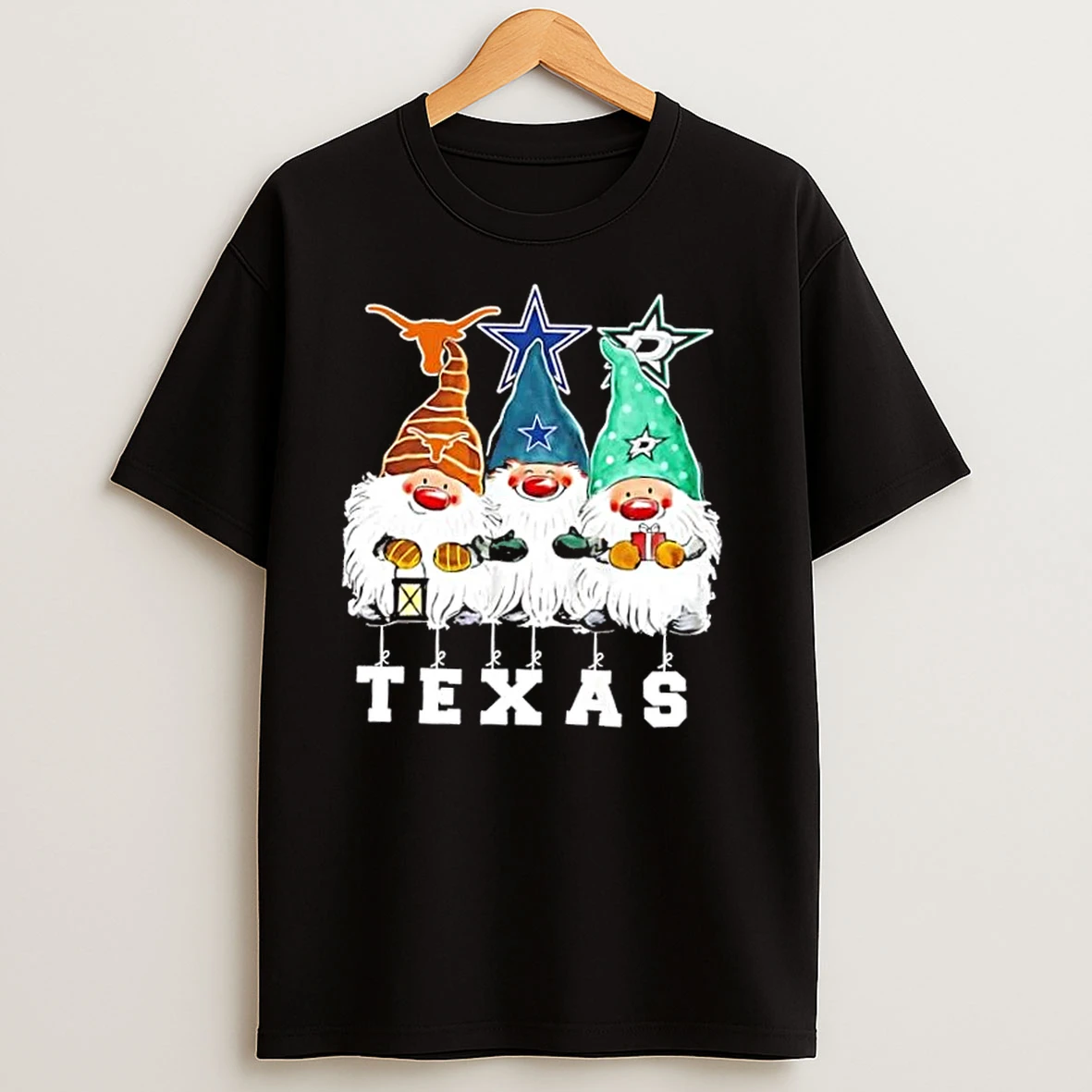 Gromes Texas Sports Longhorns Dallas Cowboys X Stars T Shirts