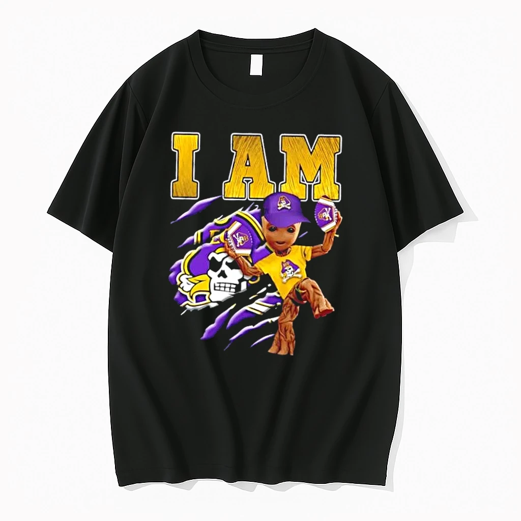 Groot I Am East Carolina Pirates Fan Shirts