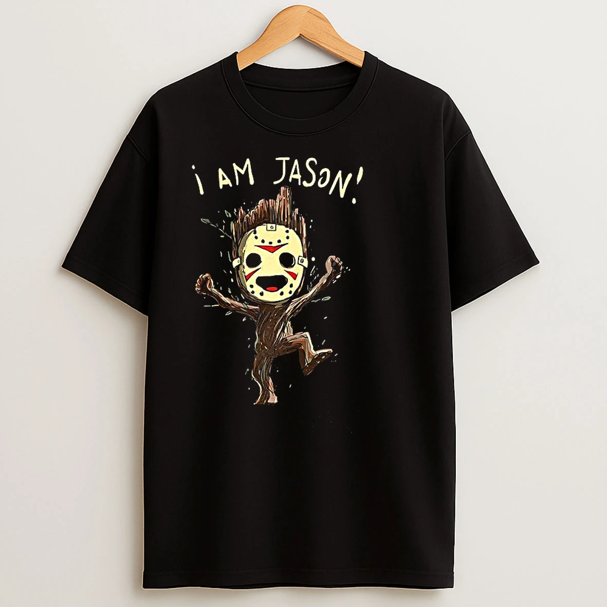 Groot I Am Jason Voorhees Funny T Shirts