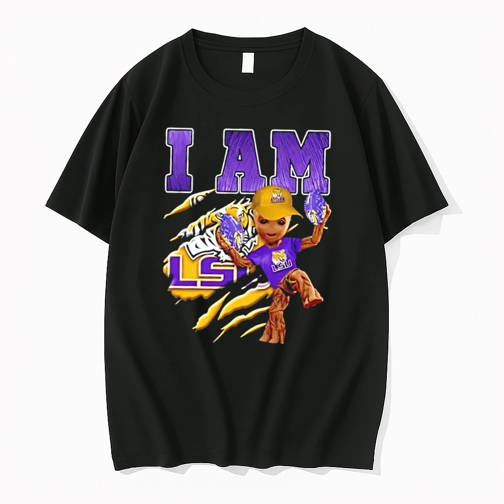 Groot I Am Lsu Tigers Fan Shirts