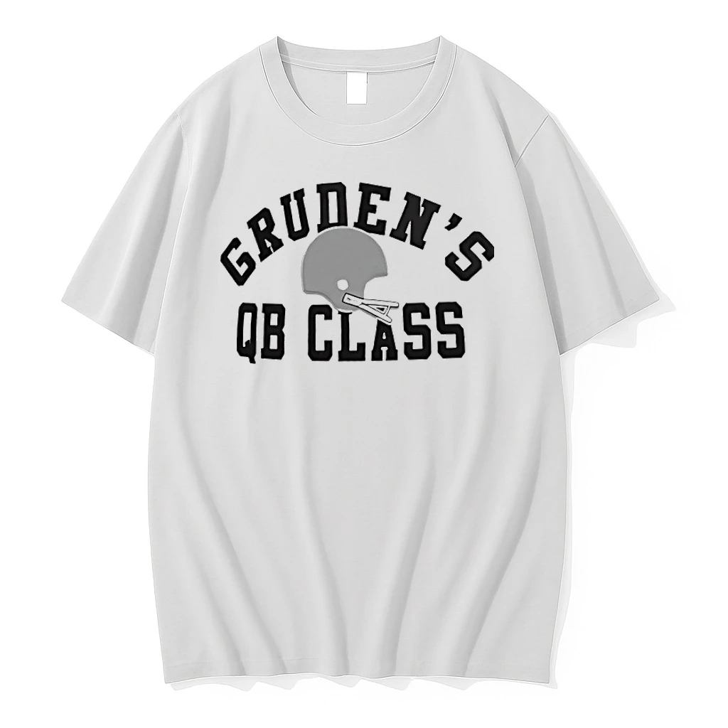 Grudens Qb Jon Gruden Raiders Football Helmet Shirts