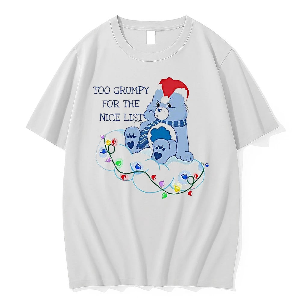 Grumpy Bear Too Grumpy For The Nice List Christmas Lights Shirts