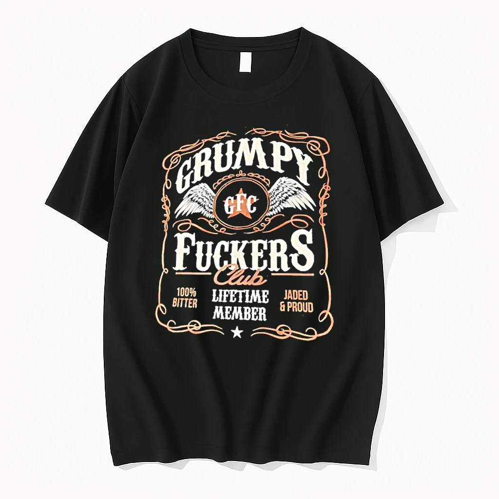 Grumpy Fuckers Club Lifetime Member Graphic Shirts