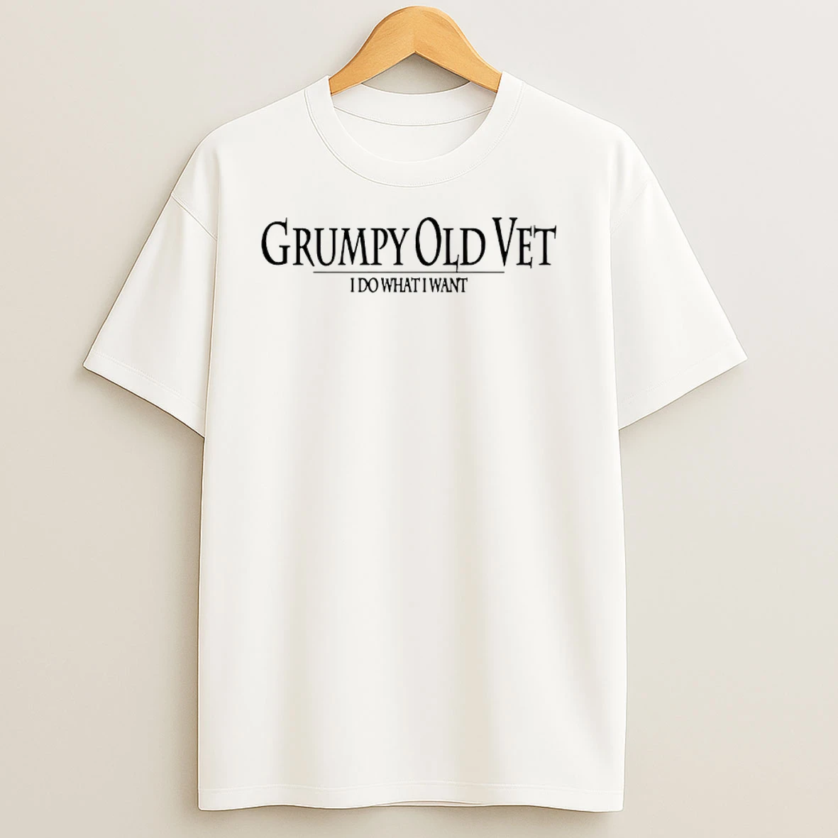 Grumpy Old Vet I Do What I Want Veterans Day T Shirts