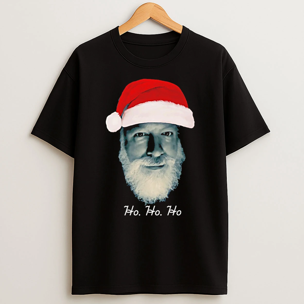 Grumpy Santa Ho Ho Ho Christmas Shirts