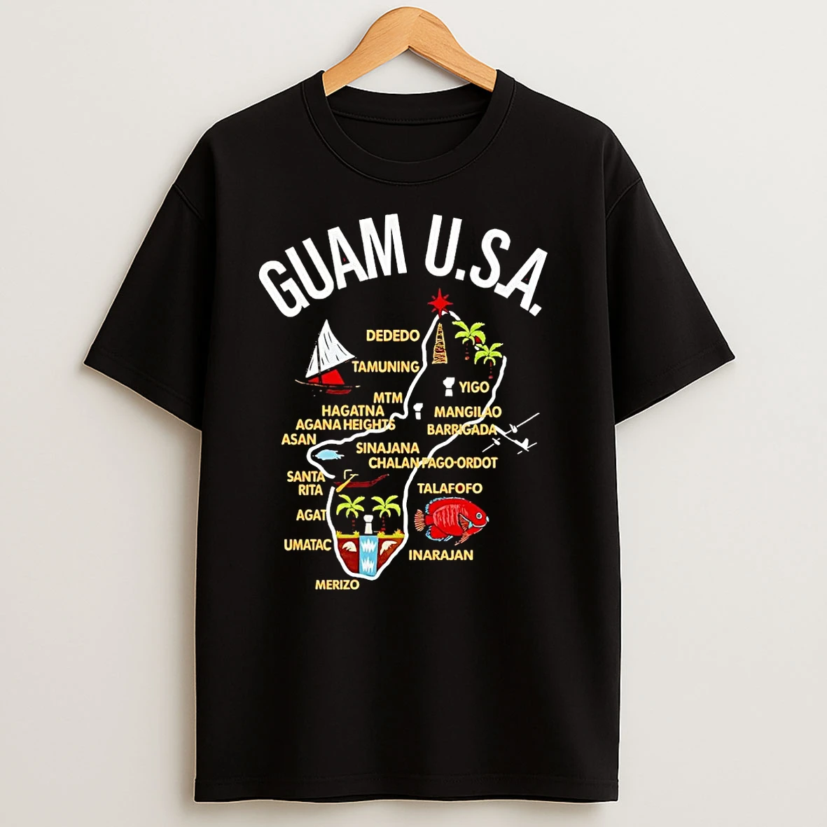 Guam Usa Dededo Tamuning T Shirts