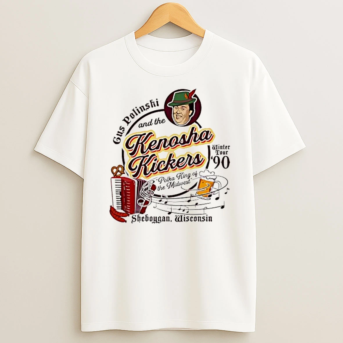 Gus Polinski And The Kenosha Kickers Shirts