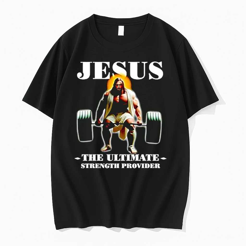 Gym Jesus The Ultimate Strength Provider Shirts