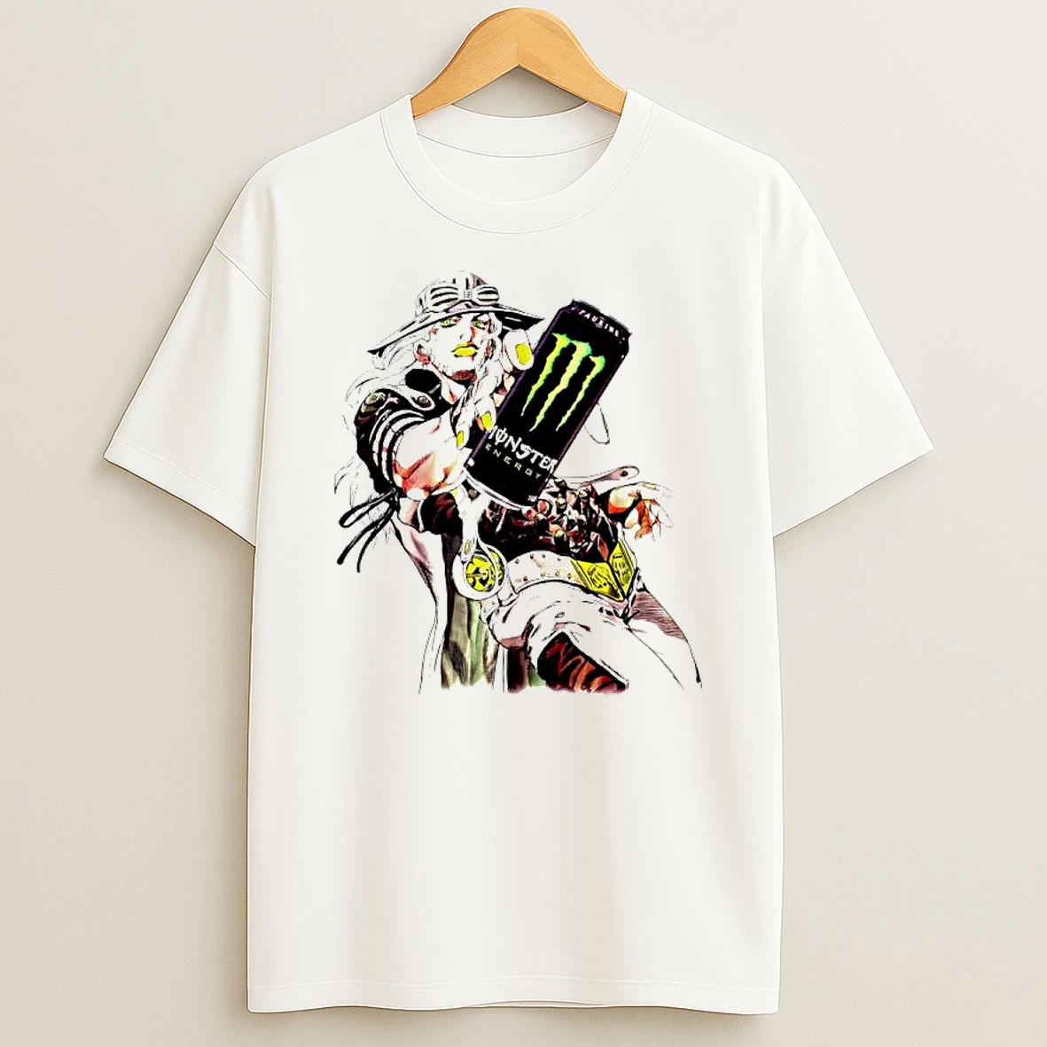 Gyro Zeppeli X Monster Energy Graphic Shirts