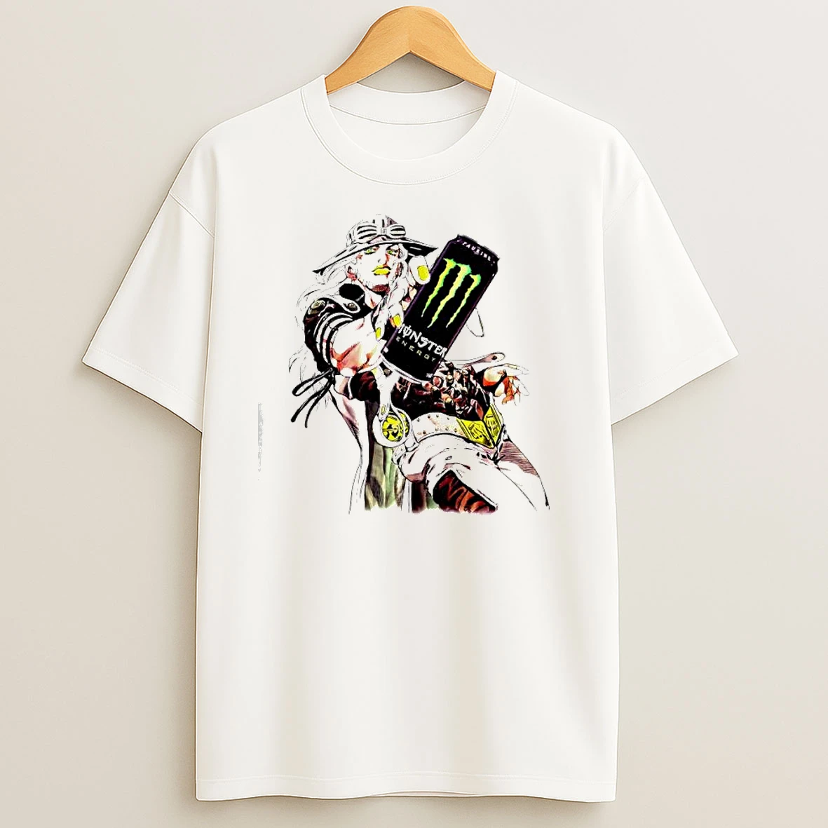Gyro Zeppeli X Monster Energy Graphic T Shirts