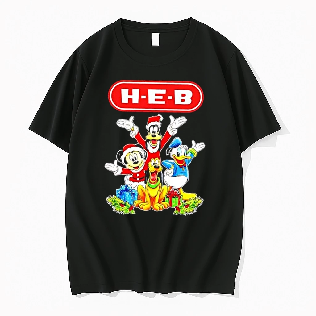 H E B X Team Mickey Merry Christmas Shirts