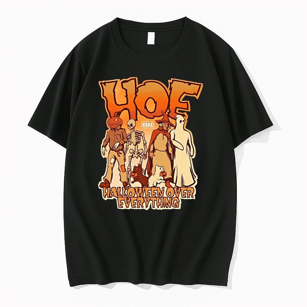 Hoe Halloween Over Everything Ludwig Van Bacon Halloween 2025 Shirts