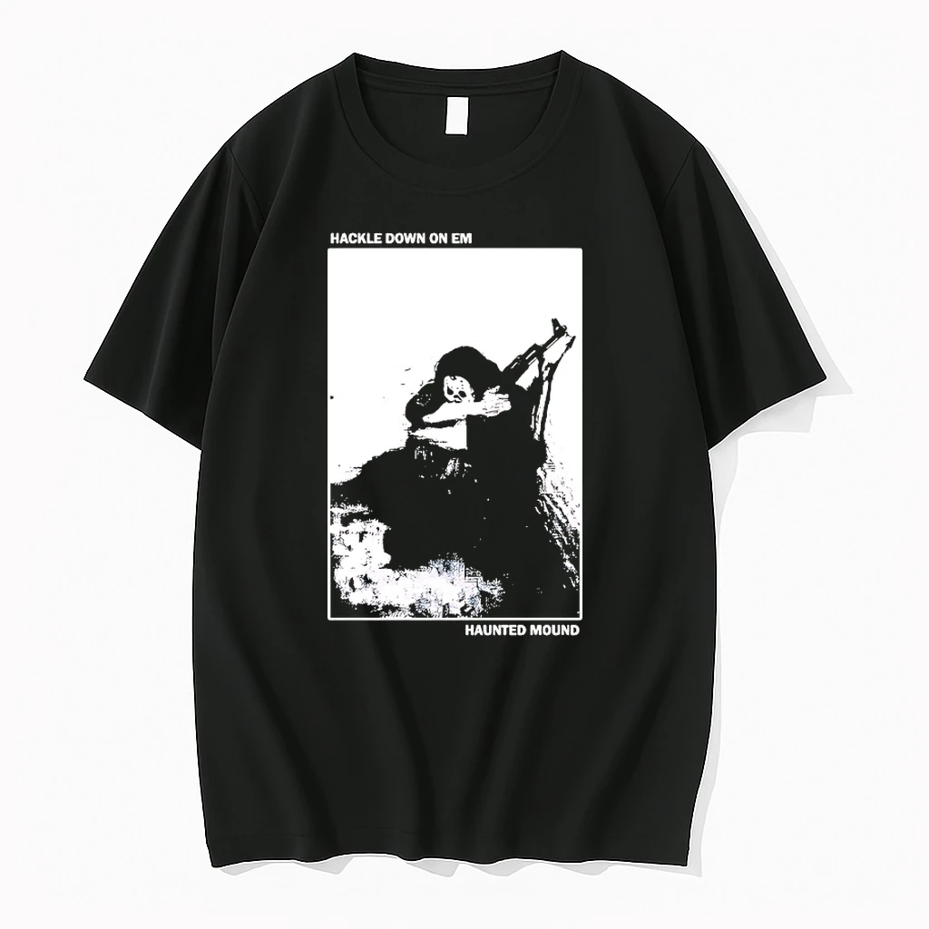 Hackle Down On Em Haunted Mound Shirts