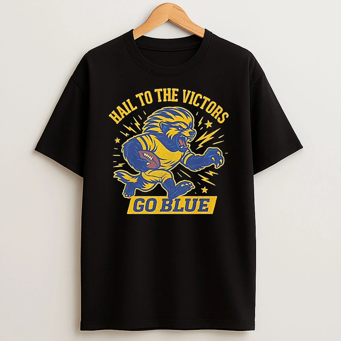 Hail To The Victors Go Blue Michigan Wolverines Shirts