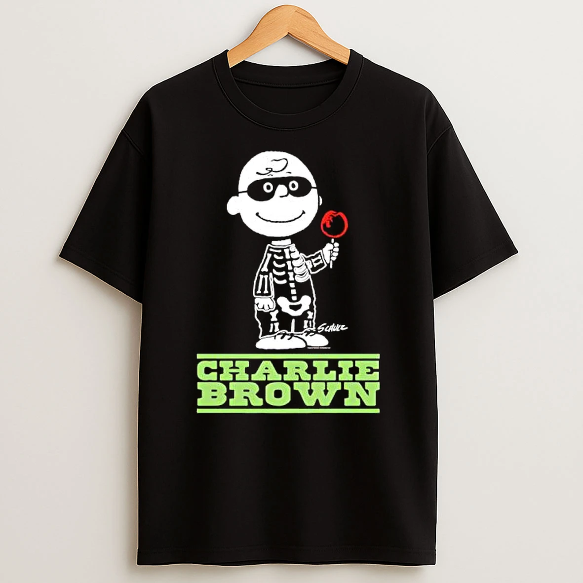 Halloween Skeleton Charlie Brown Skeleton Shirts