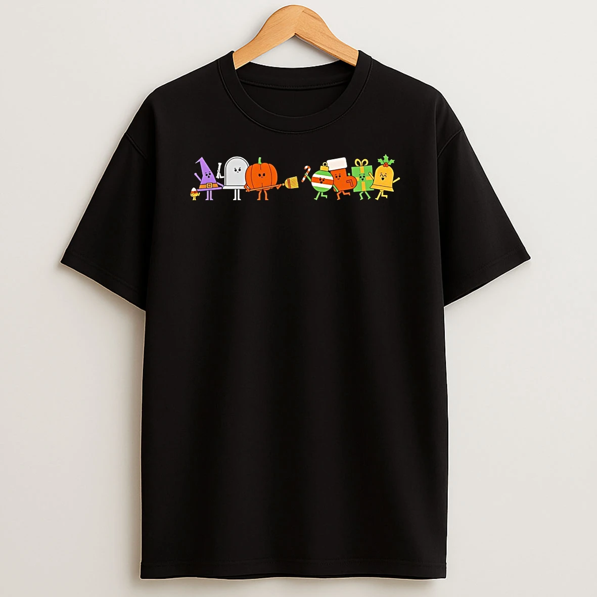 Halloween Holding Off Christmas As Long As It Can Shirts