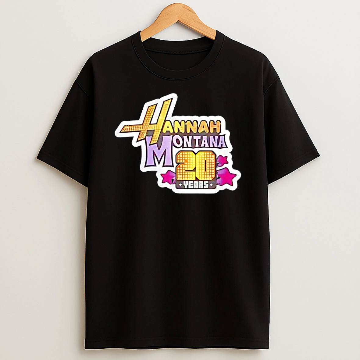 Hannah Montana 20 Years Logo Shirts