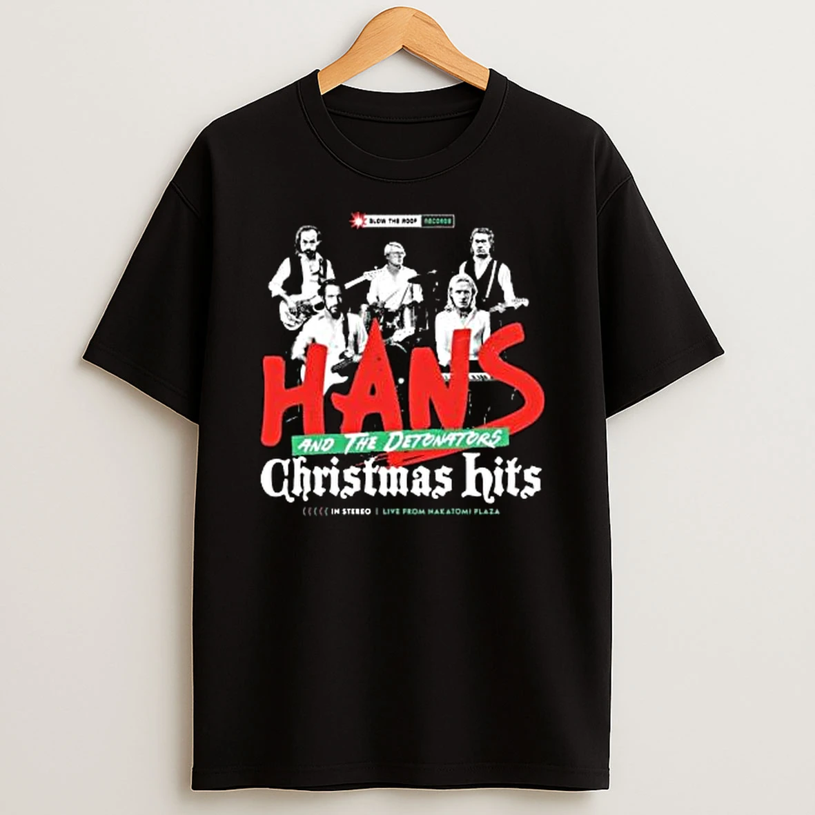 Hans And The Detonators Christmas Hits Shirts