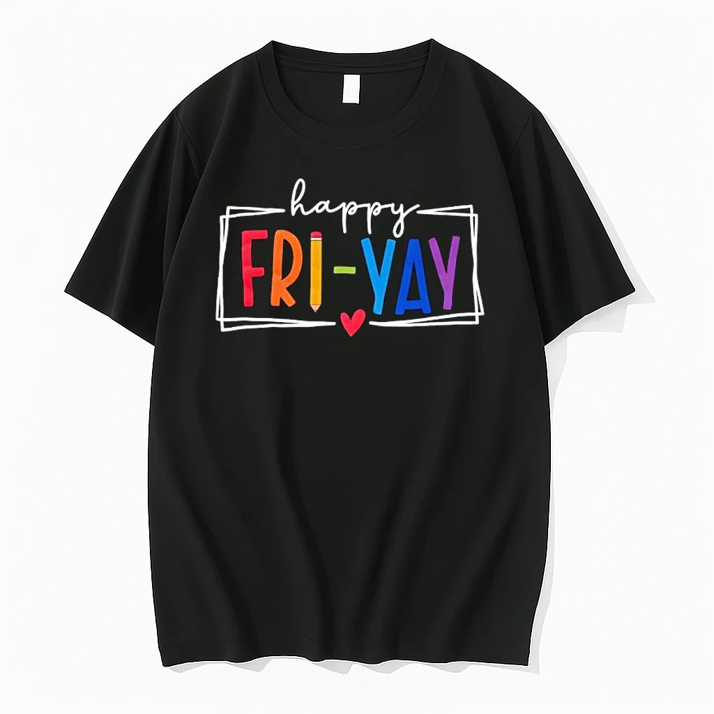 Happy Fri Yay Colorful Pens Shirts