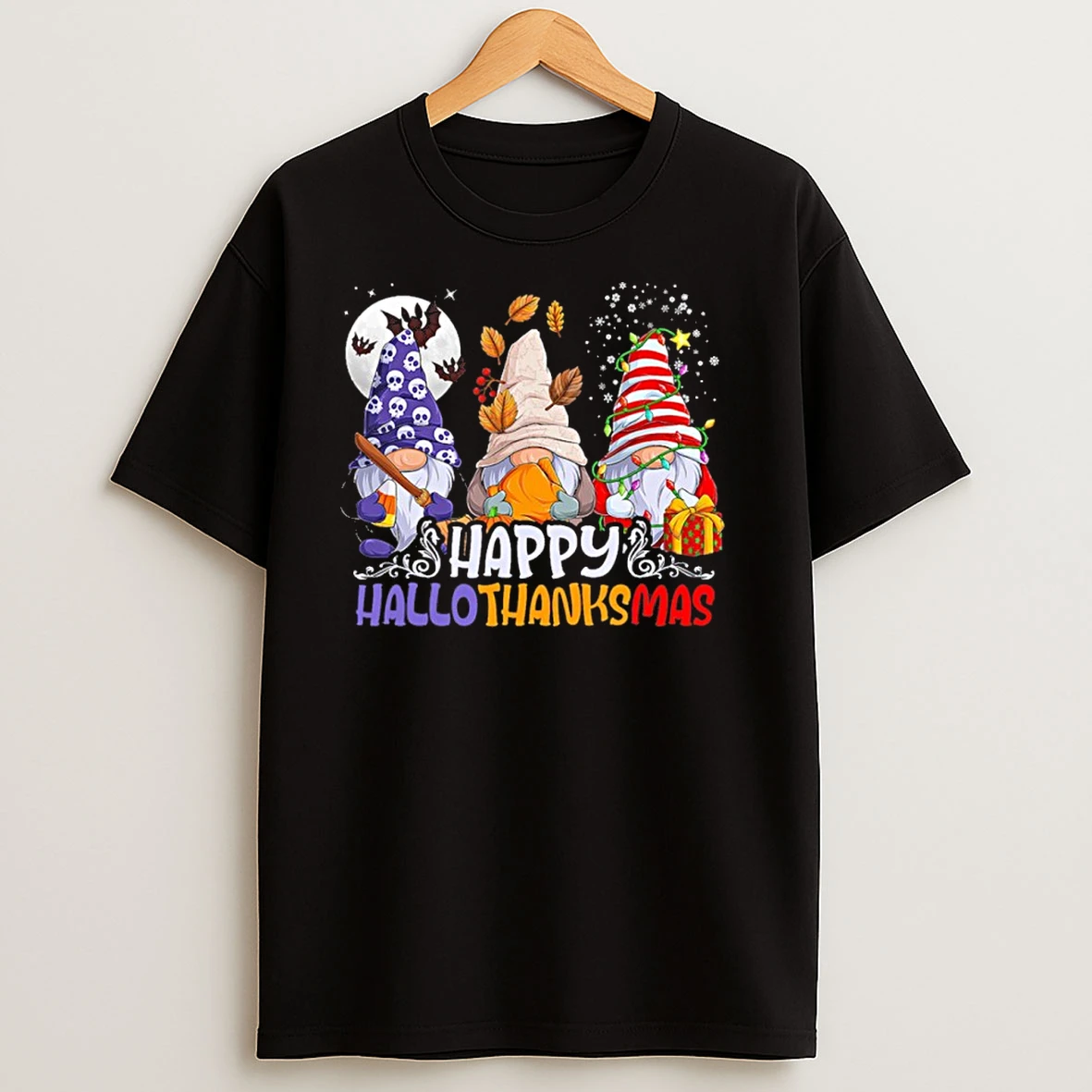 Happy Hallothanksmas T Shirts