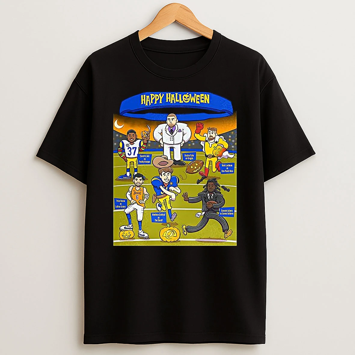 Happy Halloween Los Angeles Rams Nfl Shirts
