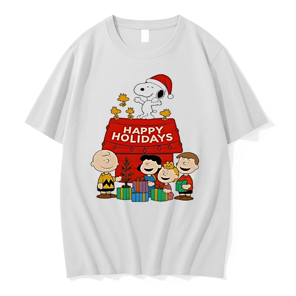 Happy Holidays Peanuts Dog And Friends Shirts