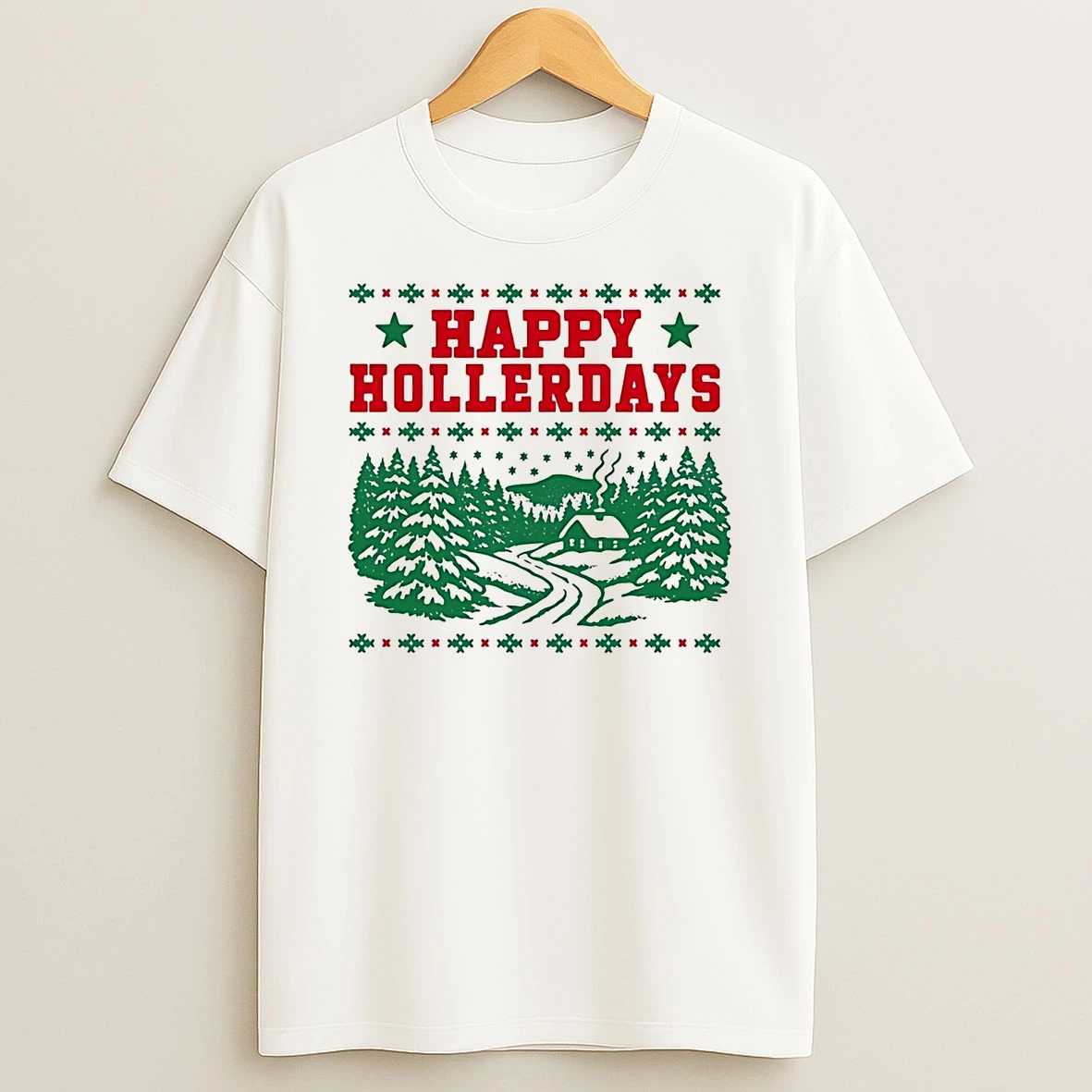 Happy Hollerdays Holly Christmas Shirts