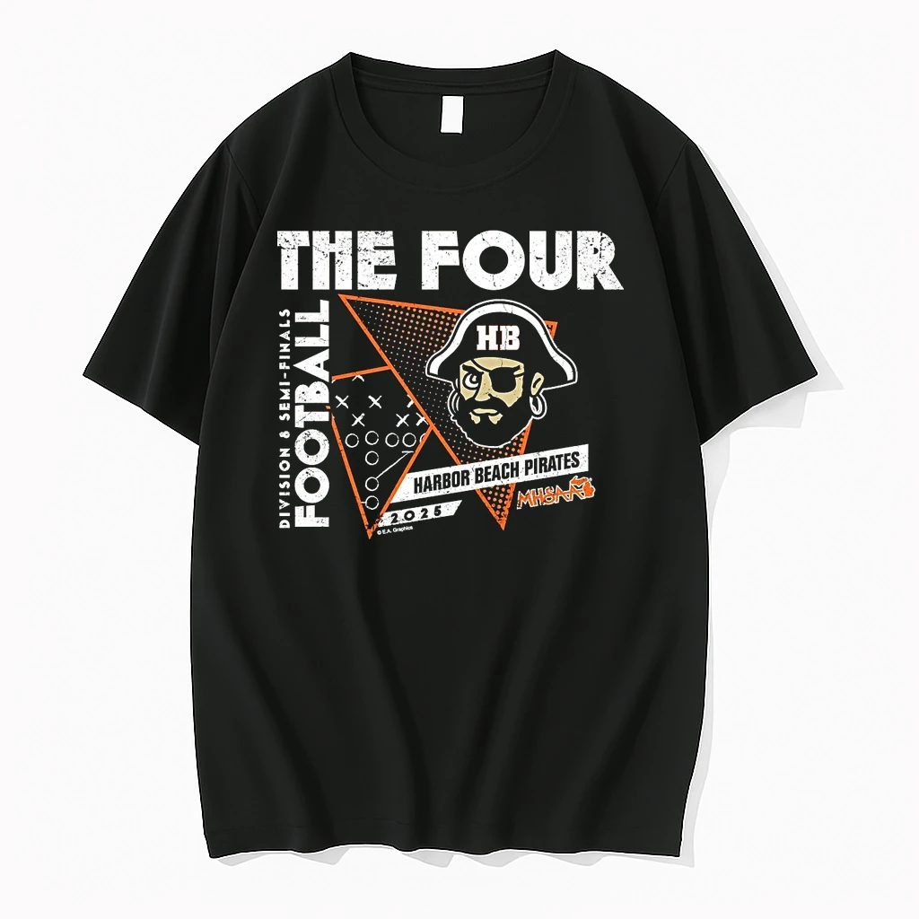 Harbor Beach Pirates 2025 D8 Semifinals The Four Shirts