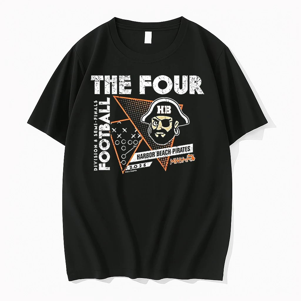 Harbor Beach Pirates 2025 Mhsaa Football Division 8 The Four Shirts