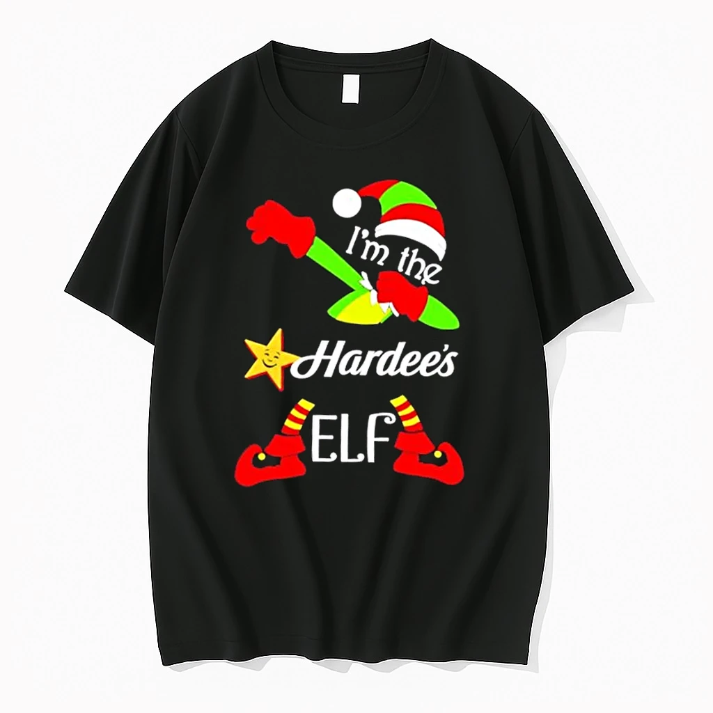 Hardees Im The Elf Dabbing Merry Christmas Shirts