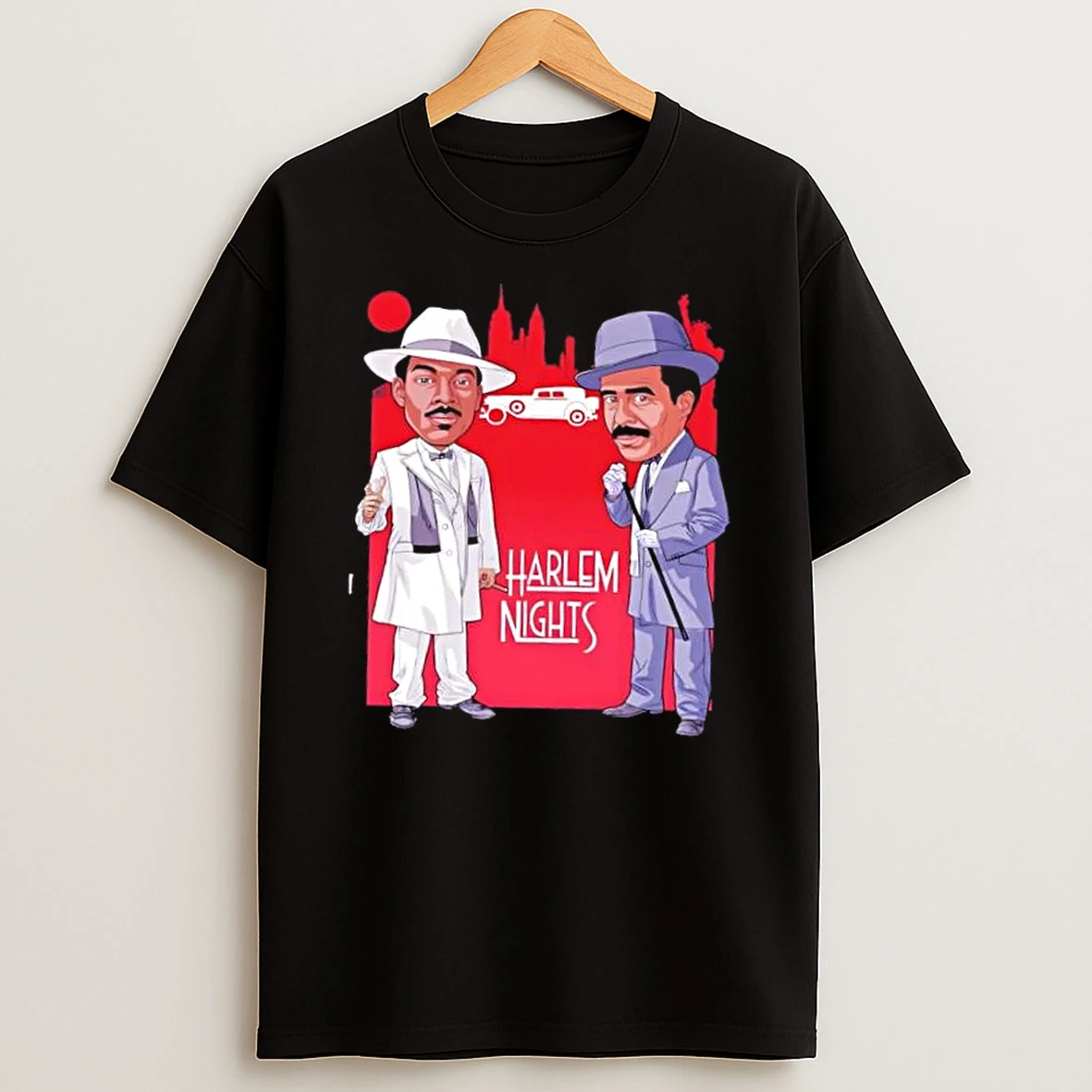Harlem Night 1989 Caricature Vintage Shirts