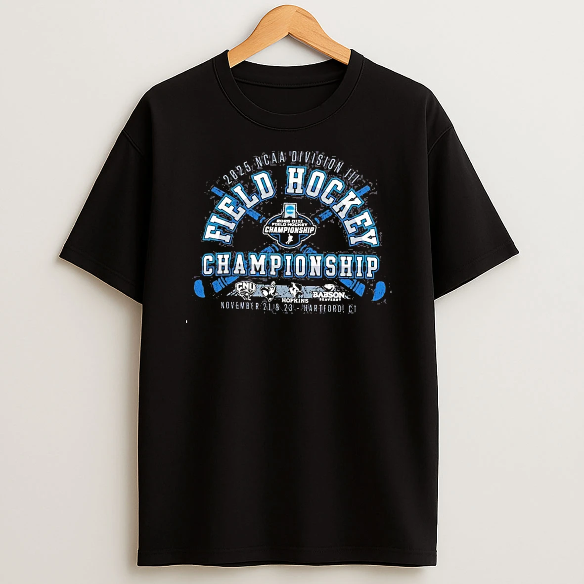 Hartford Ct 2025 Ncaa Diii Field Hockey Championship Shirts