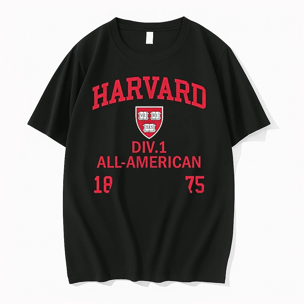 Harvard Div 1 All American 1875 Logo Shirts