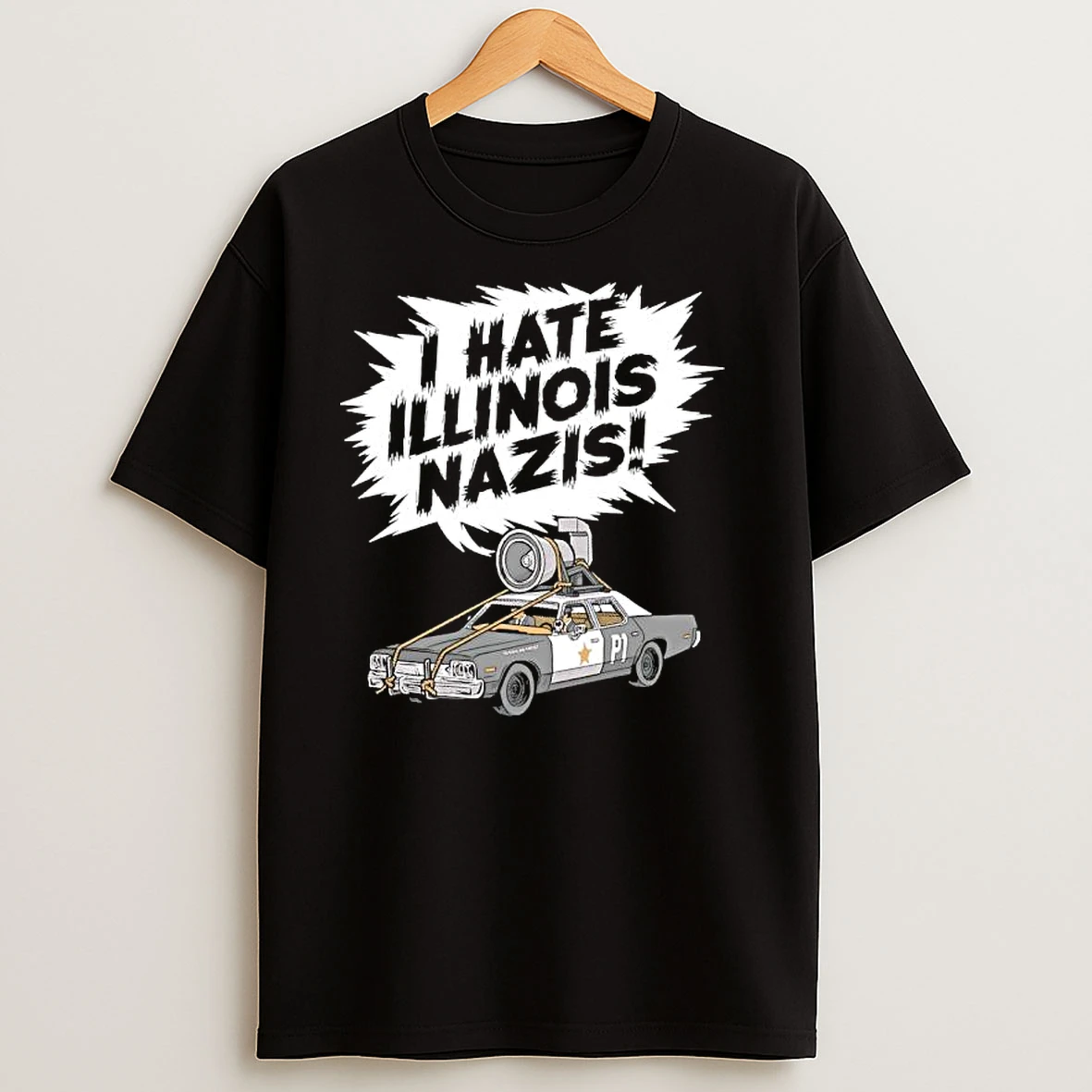 Hate Illinois Nazis T Shirts