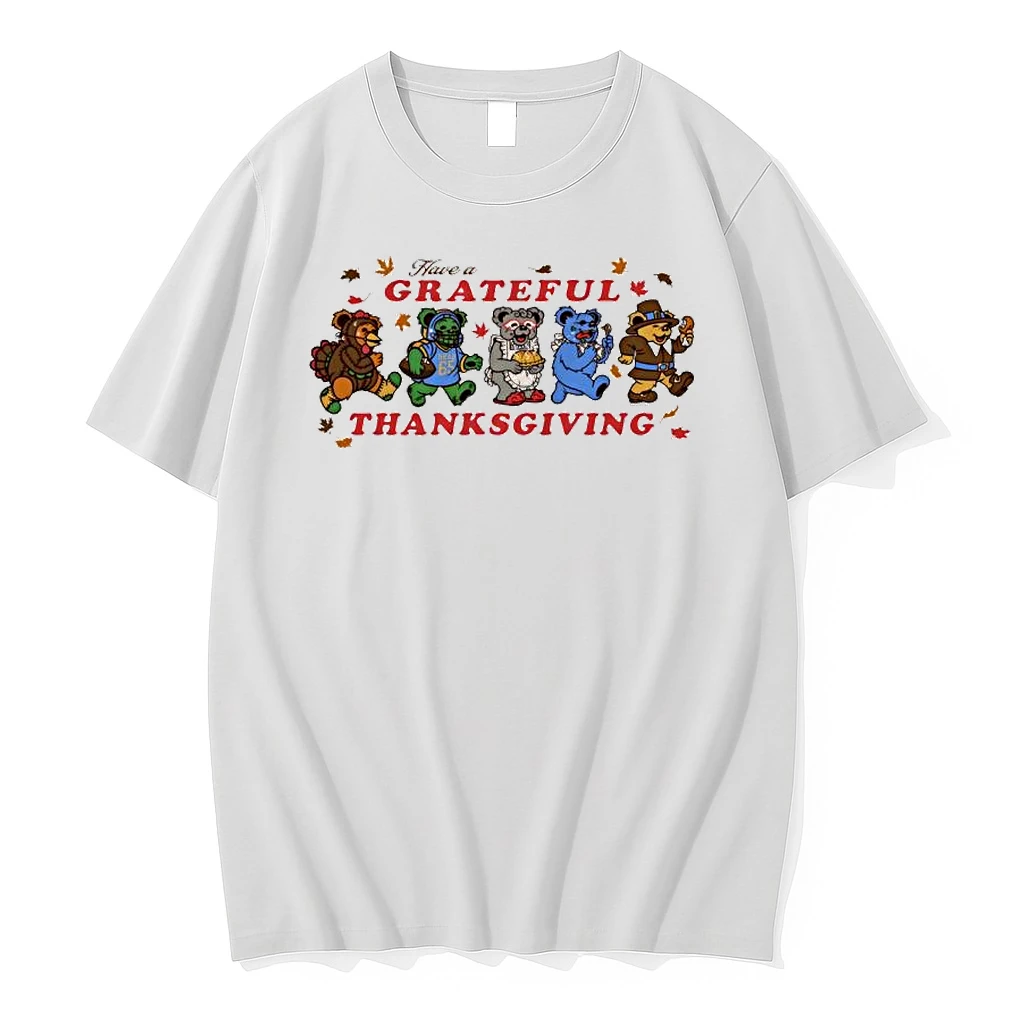 Have A Grateful Thanksgiving Bears Sand Shirts