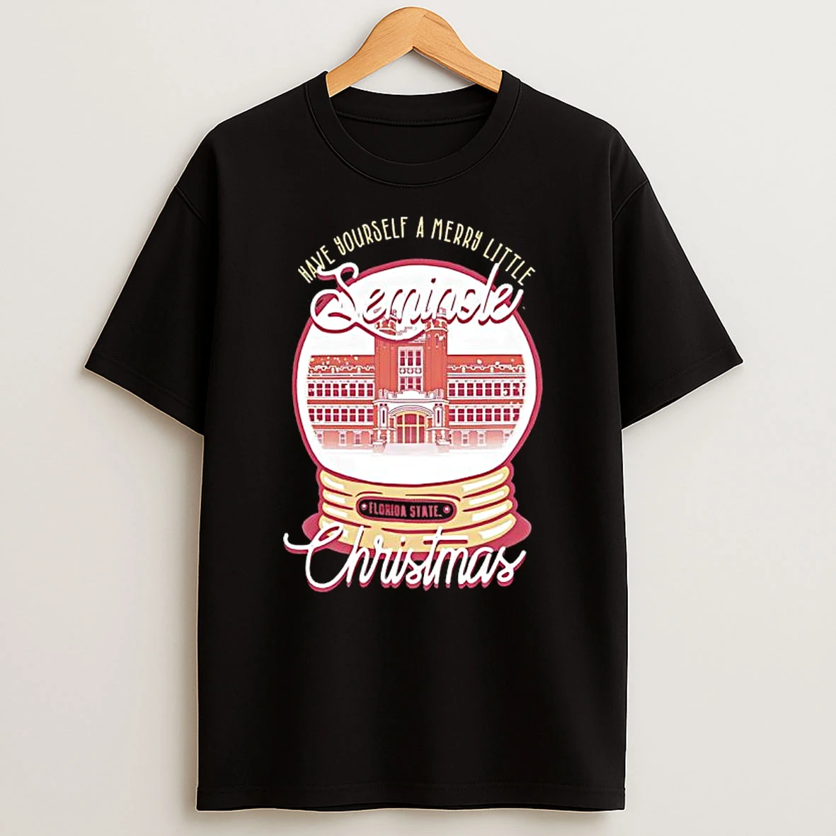 Have Yourself A Merry Little Seminole Christmas Florida State University Shirts