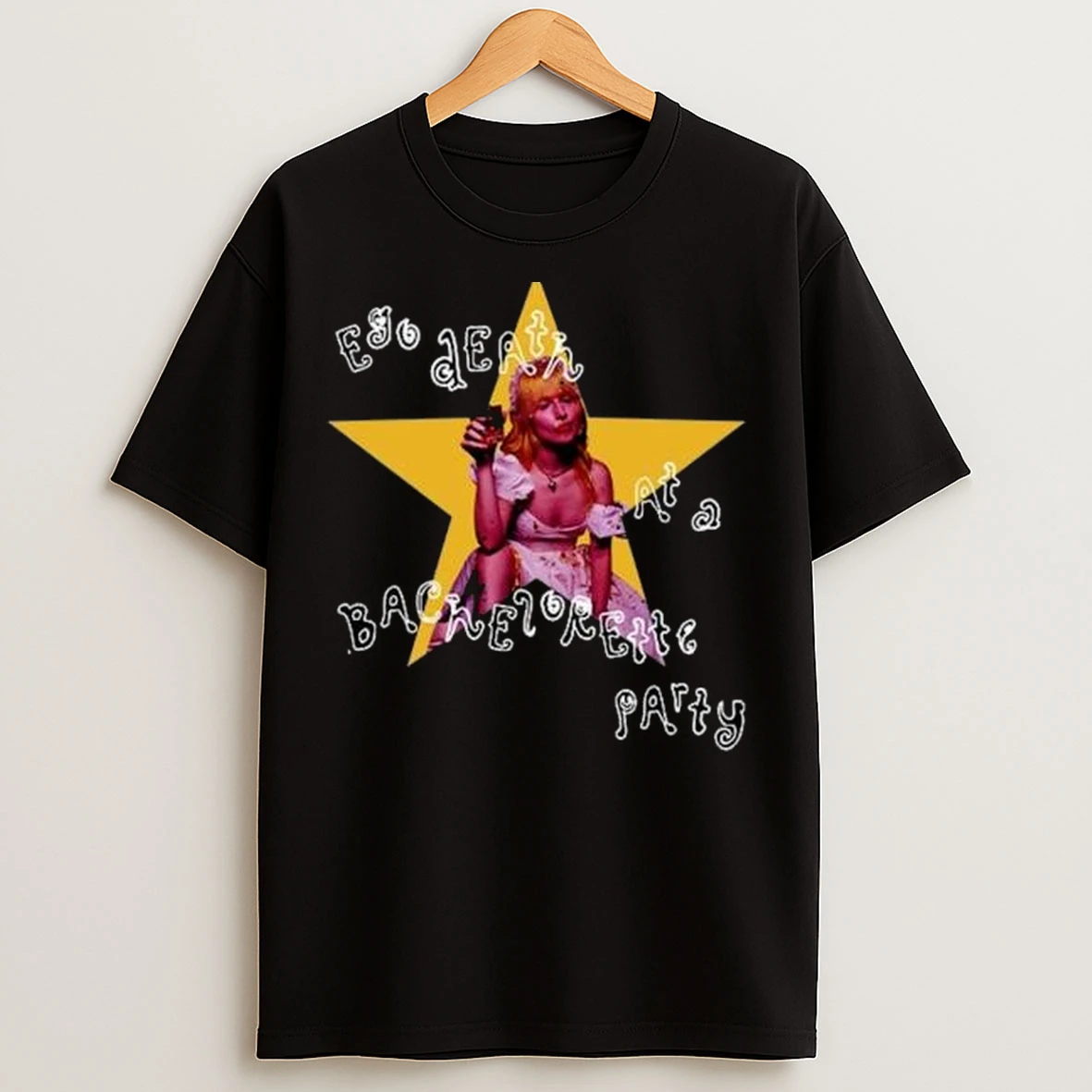 Hayley Williams Ego Death At A Bachelorette Party Circle Black T Shirts