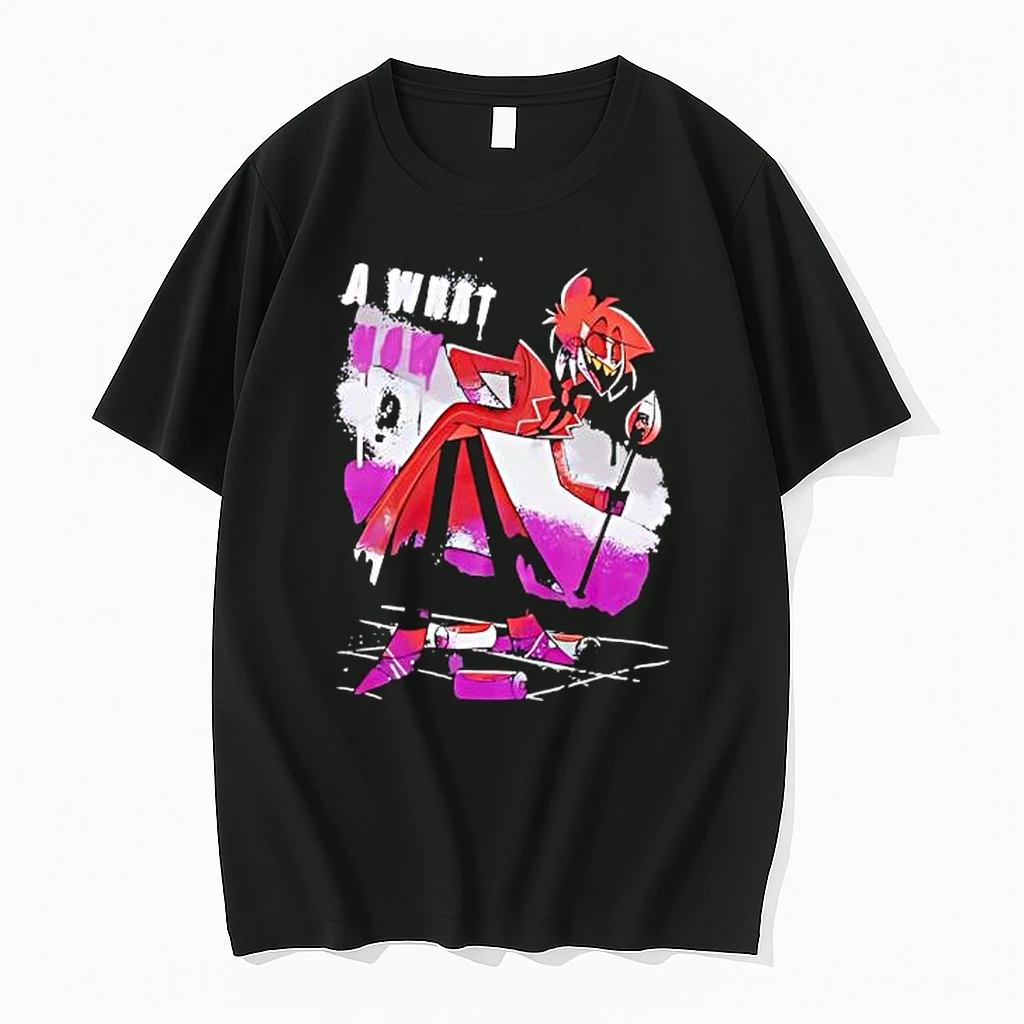 Hazbin Hotel Alastor What Now Mineral Wash Shirts