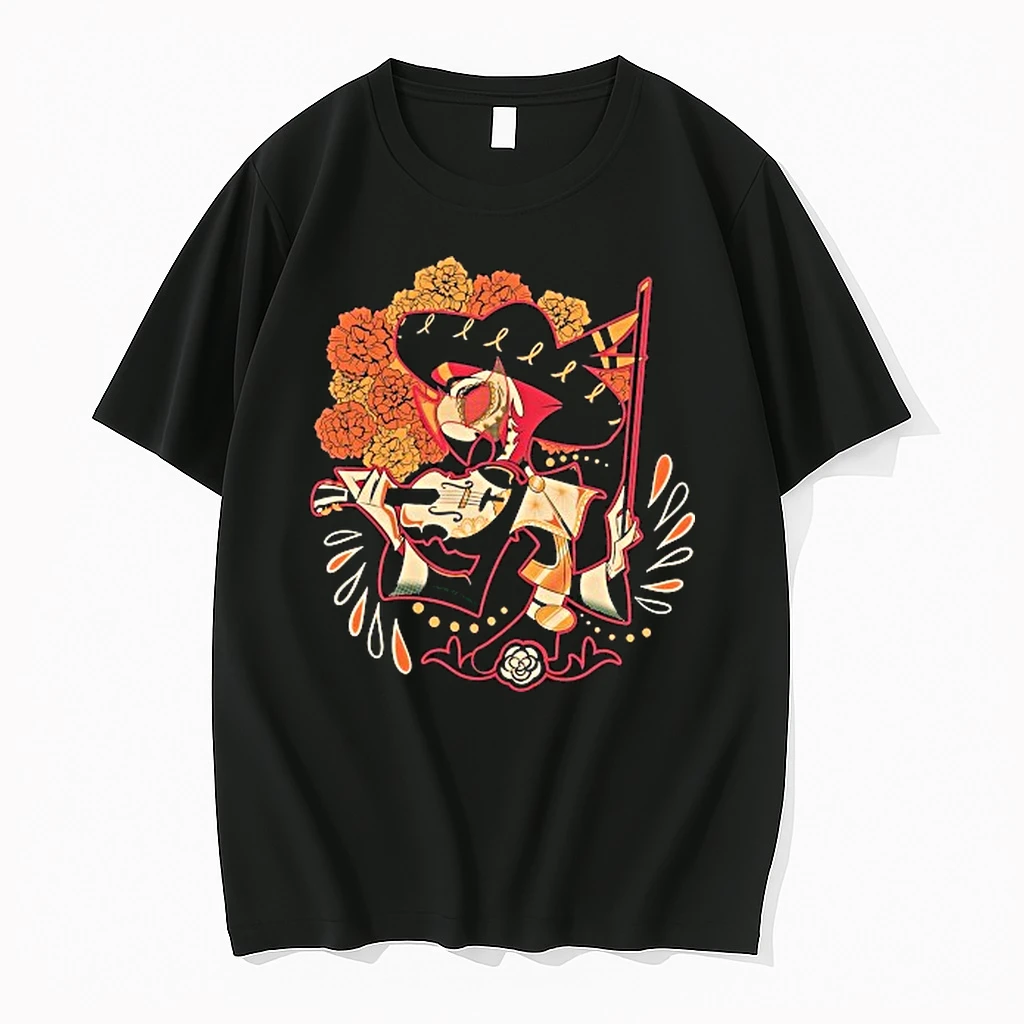 Hazbin Hotel Vassago Dia De Los Muertos Shirts