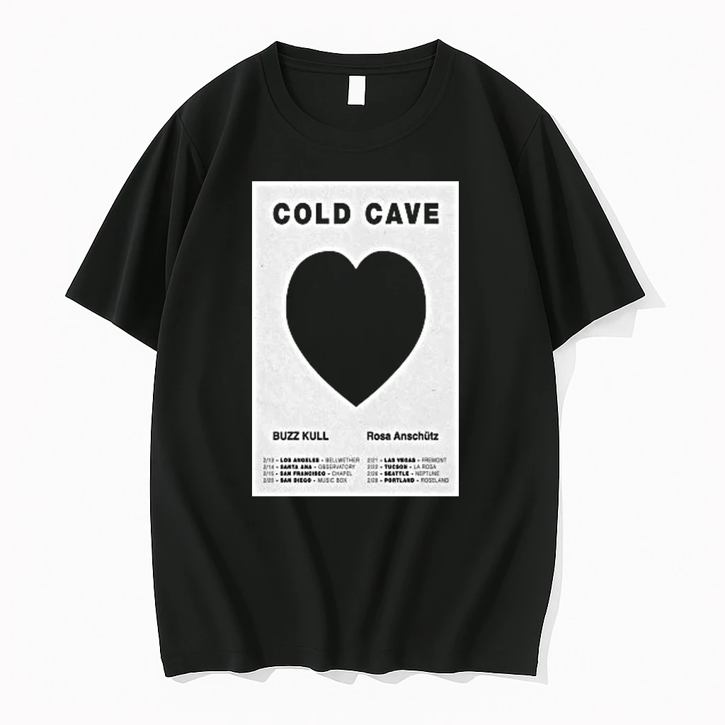 Heart Cold Cave Buzzkull Rosa Anschutz Feb 2026 Shirts