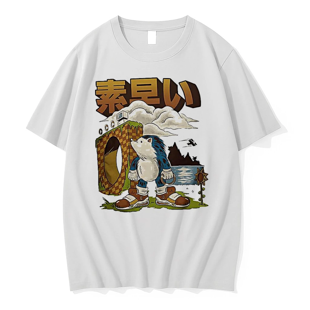 Hedgehog Classic Video Game Retro Shirts