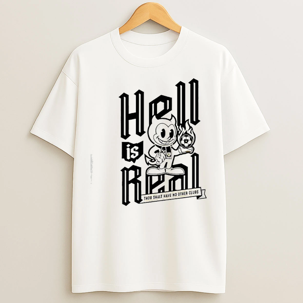 Hell Is Real 2025 Lil Devil Thou Shalt Have No Other Clubs T Shirts