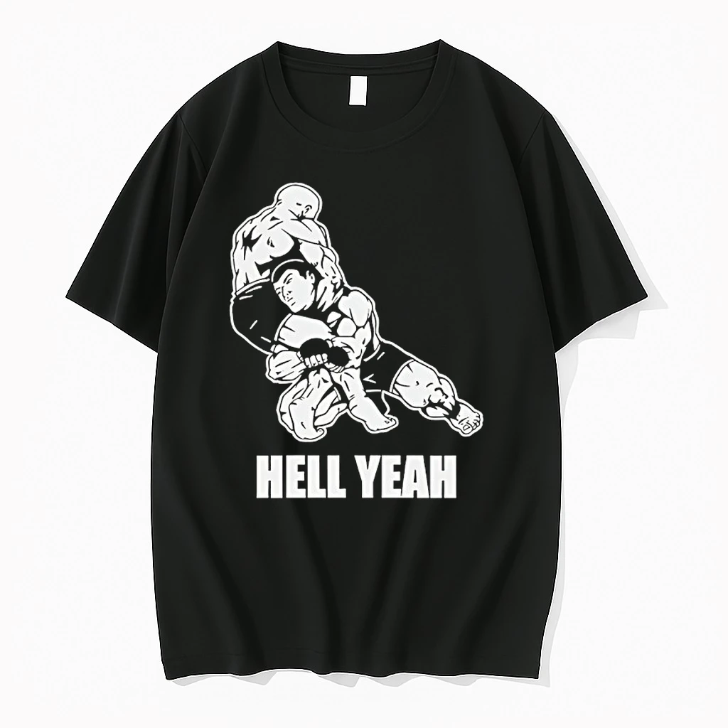 Hell Yeah Double Leg Takedown Wrestling Shirts