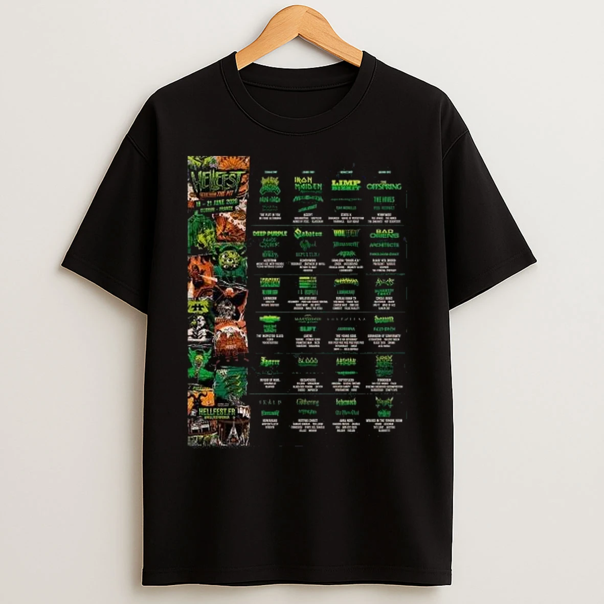 Hellfest Open Air Festival 2026 Tales From The Pit In Clisson France From 18 To 21 June 2026 Circle Black T Shirts