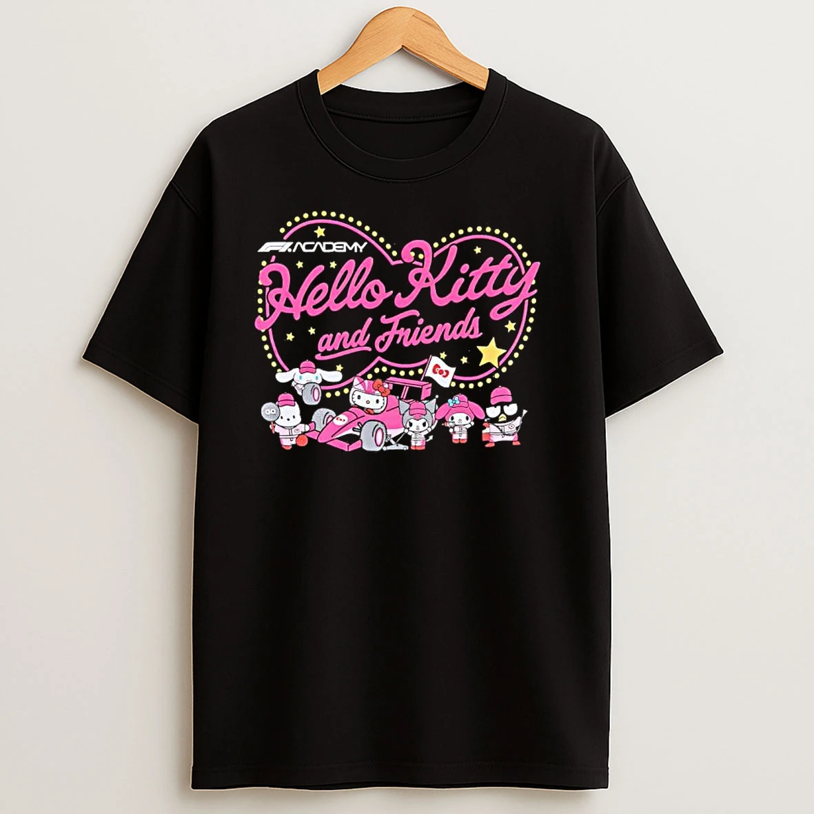 Hello Kitty And Friends Formula 1 Academy T Shirts