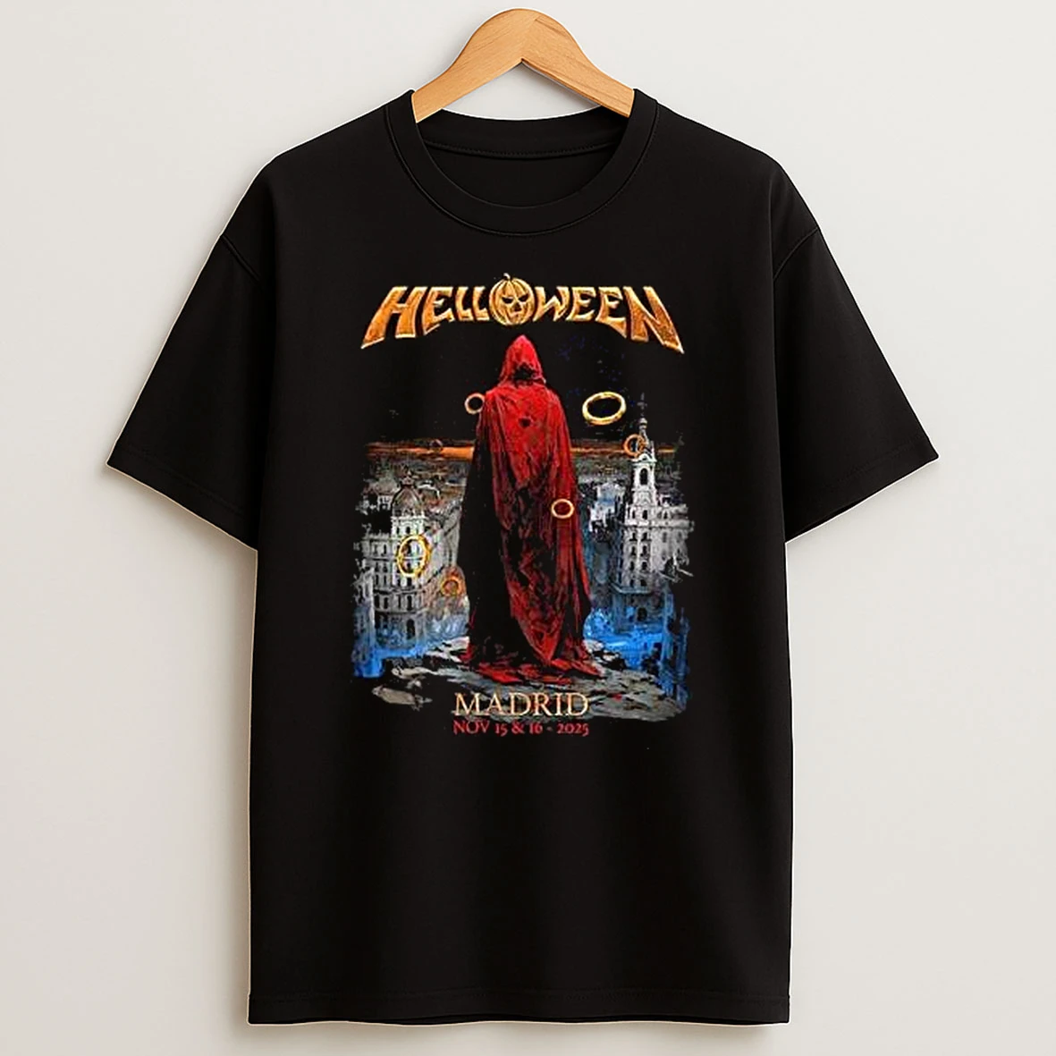 Helloween Madrid Spain 2025 Pop Up On November 15 And 16 2025 Shirts