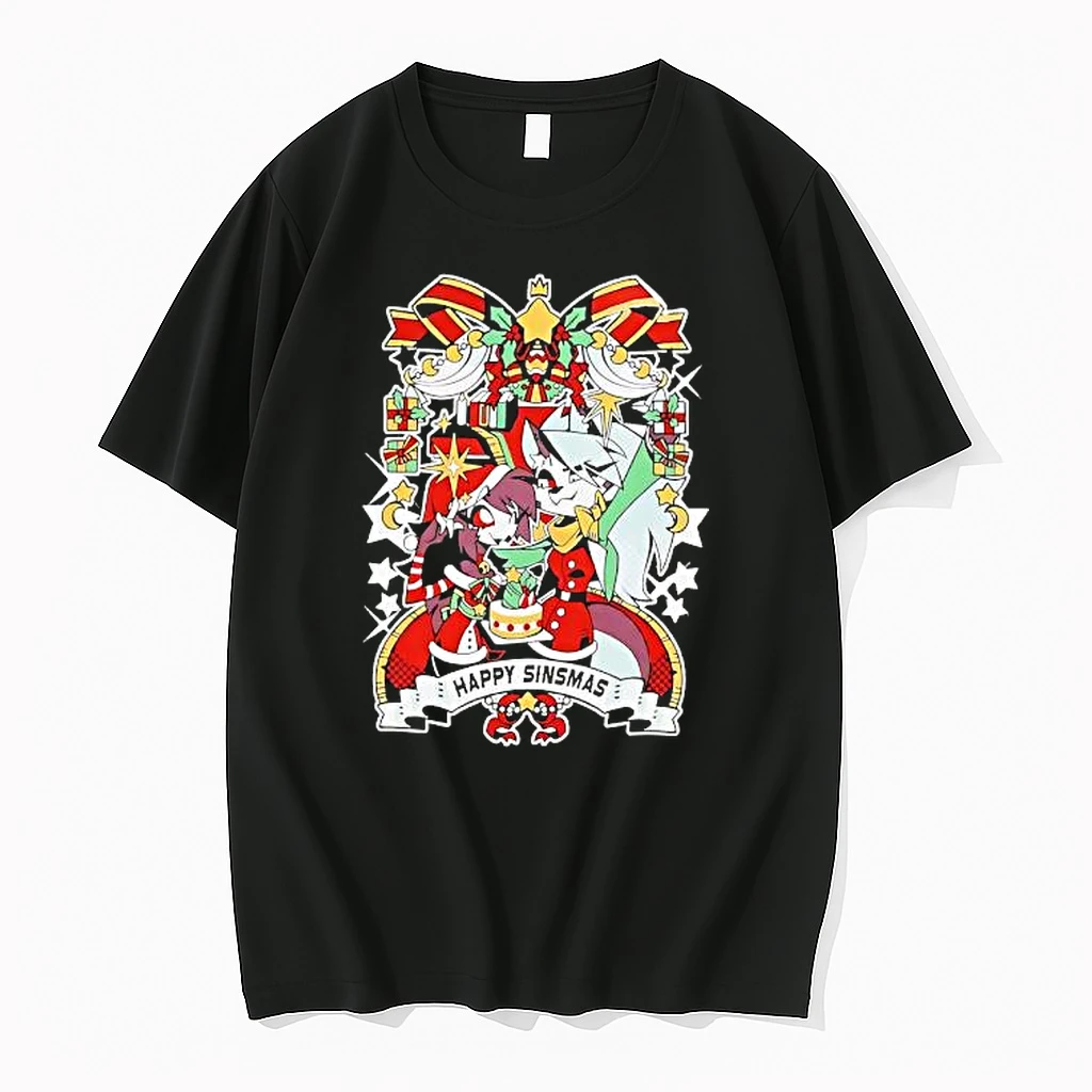Helluva Boss Sinsmas Loona And Octavia Christmas Shirts
